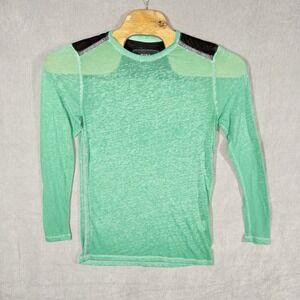 Buckle Black Label‎ Burnout Long Sleeve Tee Shirt Mens Medium Western Rodeo